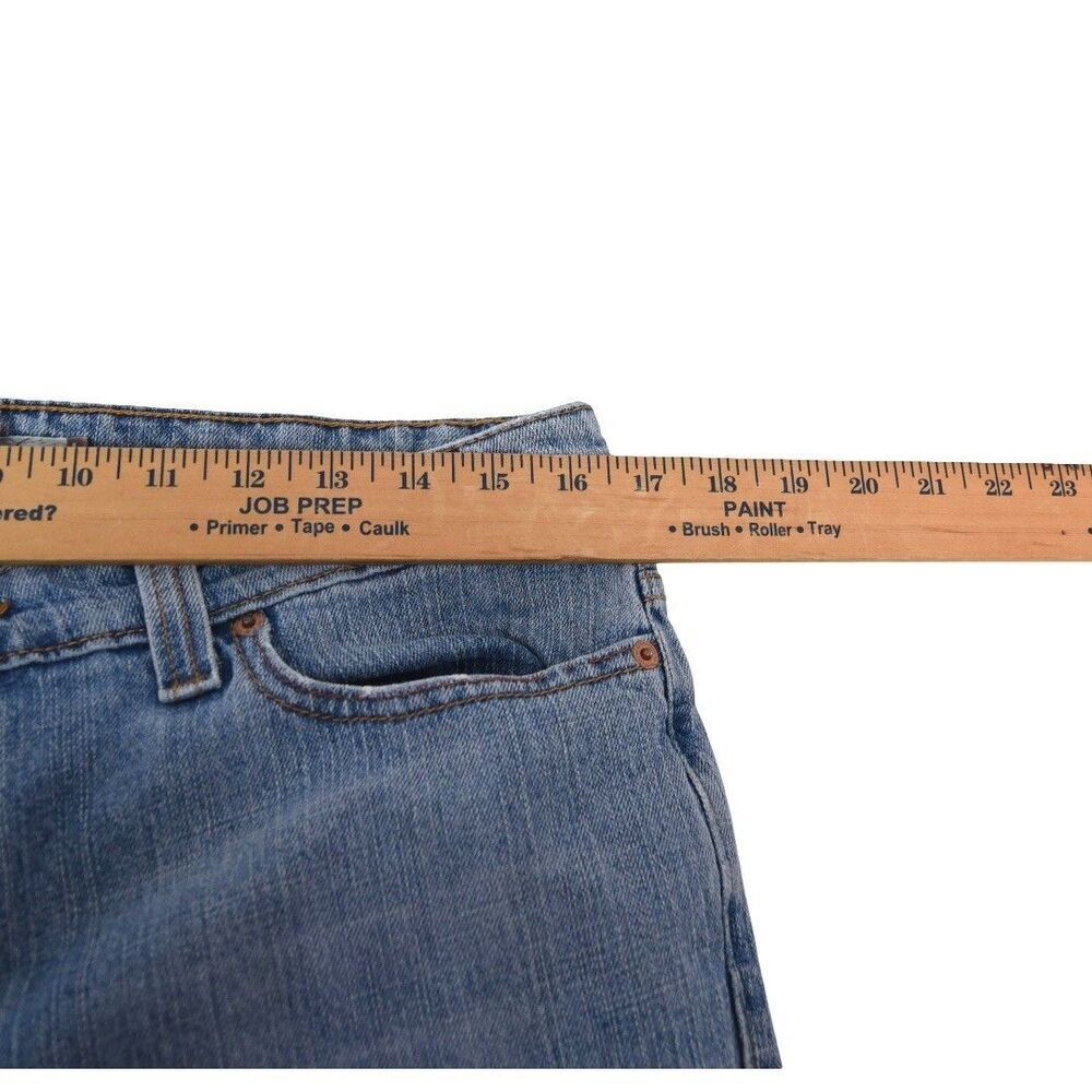 Levi’s 515 Bootcut Jeans Women’s 16M Mid Wash Blue Stretch Denim Classic Mid - Picture 6 of 11